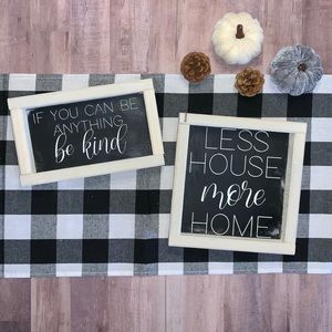 Farmhouse shelf sitters